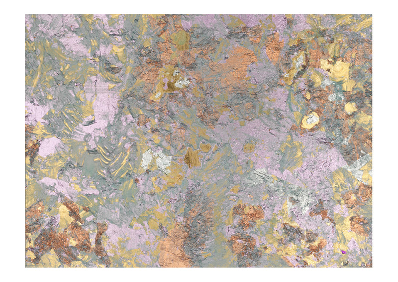 Metallic on Gold Print